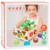 Puzzle New World Сортер Огород 1+/ Количество деталей: 15