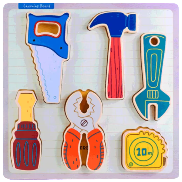 Puzzle New World Инструменты 1+/ Количество деталей: 6 photo 1