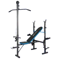 Спортивная скамья Thunder VIGOR-C Силовые упражнения / Черный