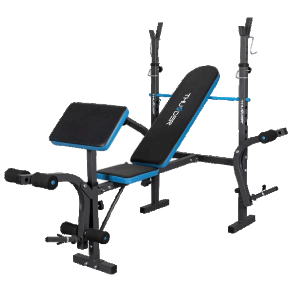 Bancă fitness Thunder VIGOR-B Antrenamente de forță / Black photo 1