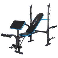 Спортивная скамья Thunder VIGOR-B Силовые упражнения / Черный