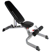 Спортивная скамья Insportline IN7378 Силовые упражнения / Черный