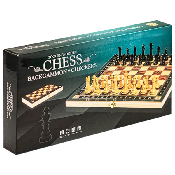  New World Backgammon Checkers 8+/ Șah photo 1