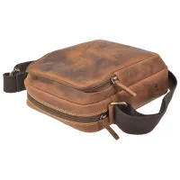 Geantă de umăr Greenburry Vintage Travel / Auriu Brown / photo 7