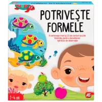 Настольная игра AS Company Сопоставьте формы 2+/ Развитие