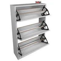 Dulap pentru încălțăminte Nex Home 18-03-01 110 x 73.6 x 27 /White /White photo 2