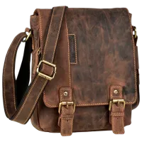 Сумка плечевая Greenburry Vintage   / Золотoй Коричневый / 