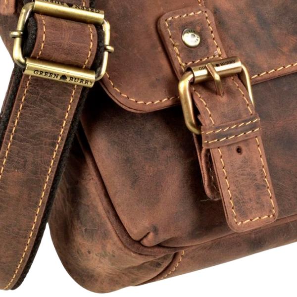 Сумка плечевая Greenburry Vintage   / Золотoй Коричневый /  photo 4