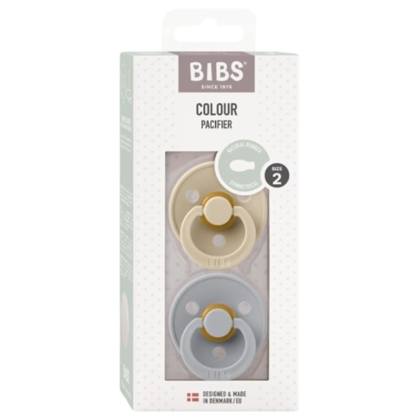 Соска с симметричным соском Bibs Colour 2221420  Унисекс / 6 месяцев - 18 месяцев / Латекс / Cloud Grey photo 5