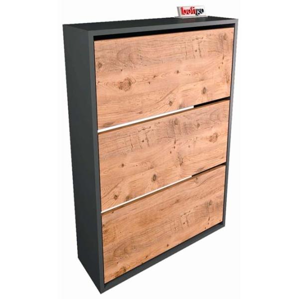 Dulap pentru încălțăminte Nex Home 18-03-82 110 x 73.6 x 27 /Anthracite /Anthracite photo 1 Dulap pentru încălțăminte Nex Home 18-03-82 110 x 73.6 x 27 /Anthracite /Anthracite photo 1