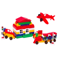 Конструктор TehnoK 0519 Дом/ Разноцветный