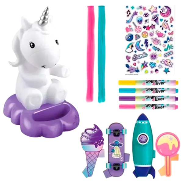 Set cosmetica Canal Toys ArtDeco Unicorn 3555801287831 6+ / Multicolor photo 1 Set cosmetica Canal Toys ArtDeco Unicorn 3555801287831 6+ / Multicolor photo 1