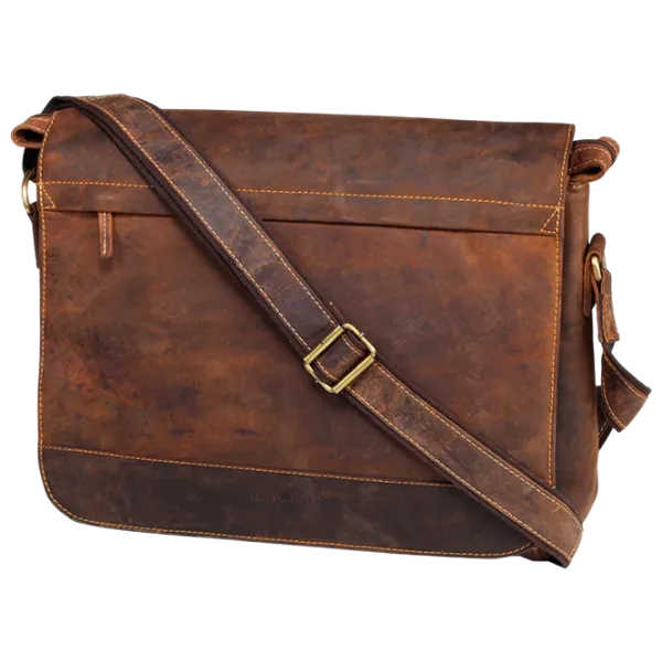 Сумка плечевая Greenburry Messenger Vintage  / Золотoй Коричневый /  photo 1
