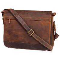 Geantă de umăr Greenburry Messenger Vintage  / Auriu Brown / 