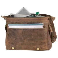 Geantă de umăr Greenburry Messenger Vintage / Auriu Brown / photo 7