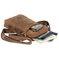 Geantă de umăr Greenburry Vintage / Auriu Brown / photo 7