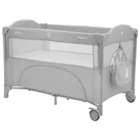 Детская кровать Kikka Boo Milky Way  0 месяцев - 3 года / Серый