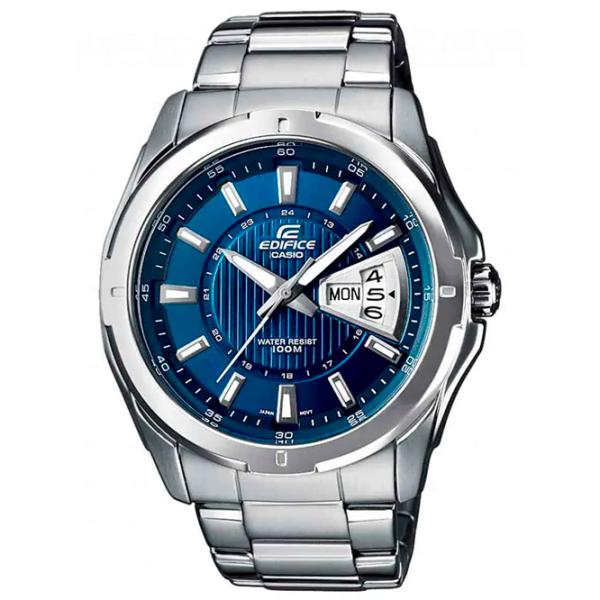 Ceas de mână pentru bărbați Casio EF-129D-2AVEF Cuarț / 45 mm photo 1