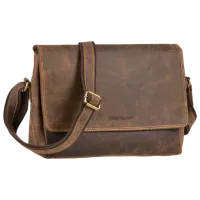 Geantă de umăr Greenburry Messenger Vintage  / Auriu Brown / 