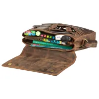 Geantă de umăr Greenburry Messenger Vintage / Auriu Brown / photo 6