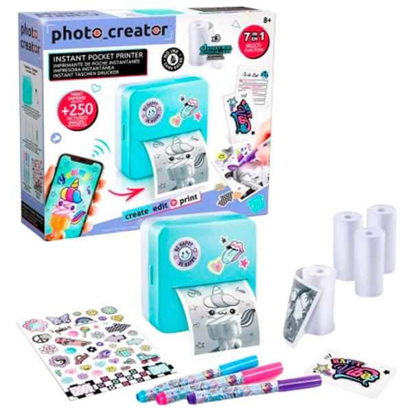 Креативный набор Canal Toys Pocket Printer CLK017CL 3555801706172 6+ / Разноцветный photo 2 Креативный набор Canal Toys Pocket Printer CLK017CL 3555801706172 6+ / Разноцветный photo 2