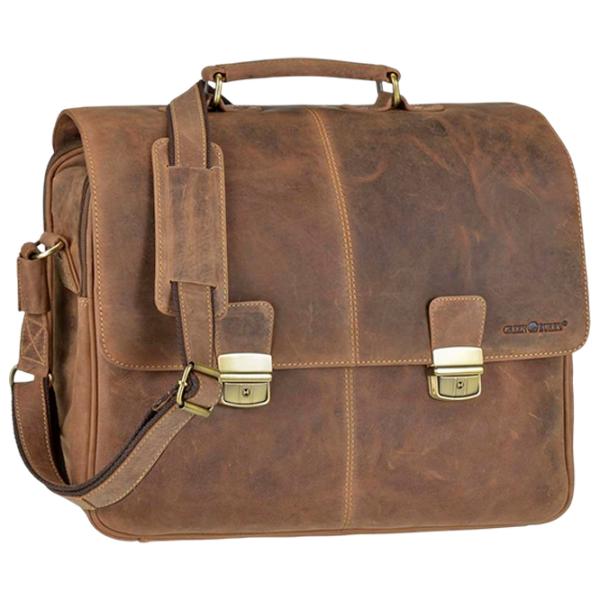 Портфель Greenburry Vintage   / Золотoй Коричневый /  photo 2