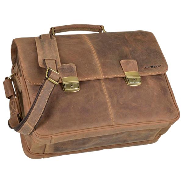 Портфель Greenburry Vintage   / Золотoй Коричневый /  photo 4