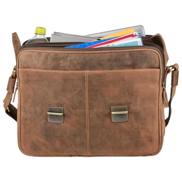 Портфель Greenburry Vintage   / Золотoй Коричневый /  photo 6