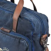 Geantă de umăr Greenburry Aviator / Brown Blue / photo 4