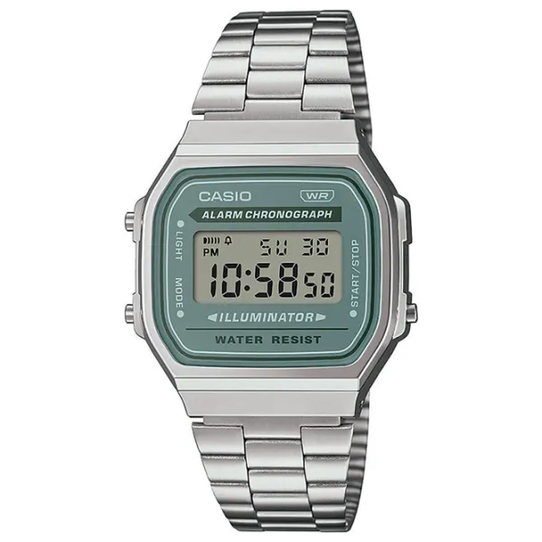 Ceas de mână unisex Casio A168WA-3AYES Cuarț / 38 x 36 mm photo 1