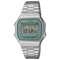 Ceas de mână unisex Casio A168WA-3AYES Cuarț / 38 x 36 mm