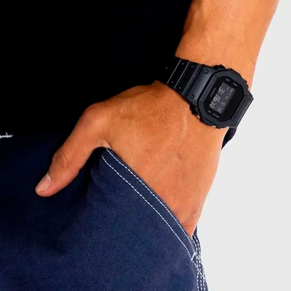 Ceas de mână unisex Casio DW-5600UBB-1ER Cuarț / 49 x 43 mm photo 3