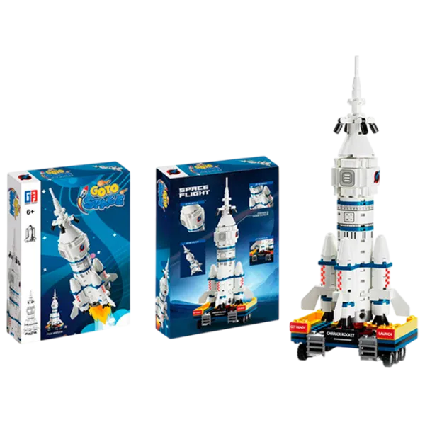 Конструктор Richi Tichi 59342 Ракета/ Белый photo 1