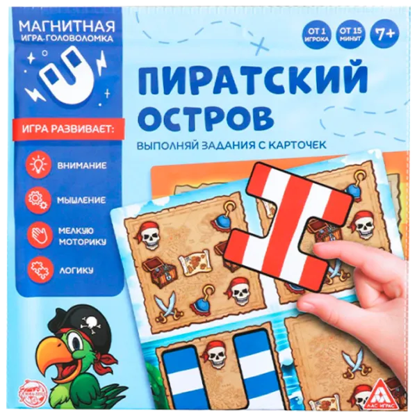 Настольная игра Las Igras Пиратский остров 7+/ Развитие photo 1 Настольная игра Las Igras Пиратский остров 7+/ Развитие photo 1