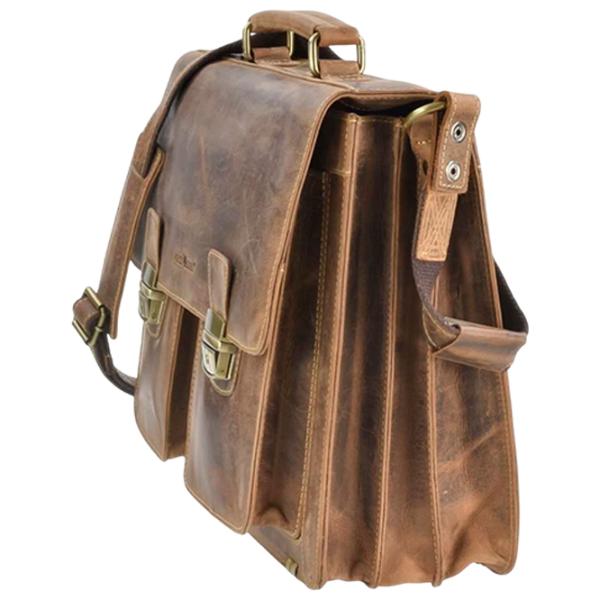 Портфель Greenburry Vintage   / Золотoй Коричневый /  photo 6