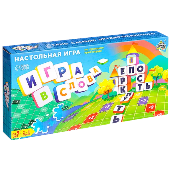 Joc de masă Las Igras Joc în cuvinte 5+/ Dezvoltare photo 1
