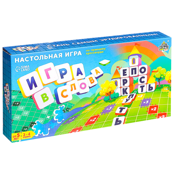 Joc de masă Las Igras Joc în cuvinte 5+/ Dezvoltare photo 1