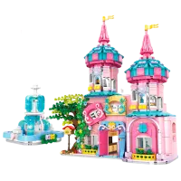 Конструктор Richi Tichi 90505 Дом/ Розовый