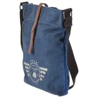 Geantă de umăr Greenburry Aviator / Brown Blue / photo 4