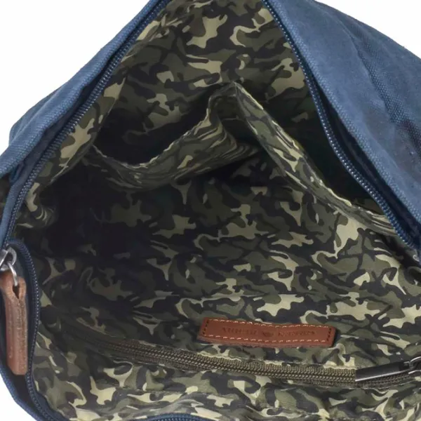 Сумка плечевая Greenburry Aviator  / Brown Синий /  photo 10