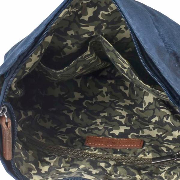 Сумка плечевая Greenburry Aviator  / Brown Синий /  photo 11