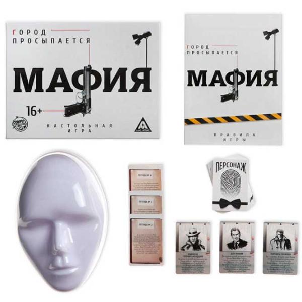 Настольная игра Las Igras Мафия. Город просыпается 16+/ Игральные карты photo 3