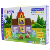 Constructor ChiToys 21087 Magnetic / Multicolor