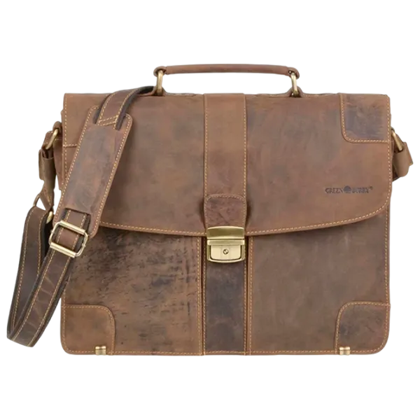 Портфель Greenburry Vintage   / Золотoй Коричневый /  photo 1