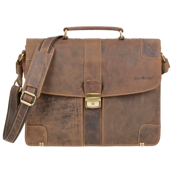 Портфель Greenburry Vintage   / Золотoй Коричневый /  photo 1