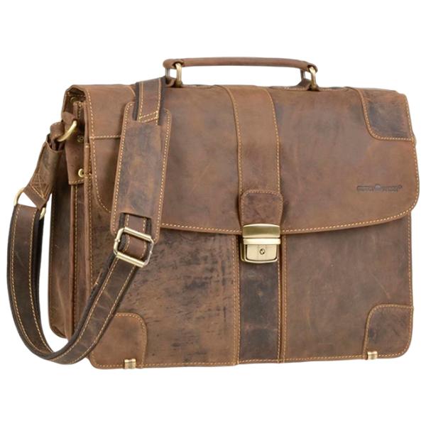 Портфель Greenburry Vintage   / Золотoй Коричневый /  photo 5