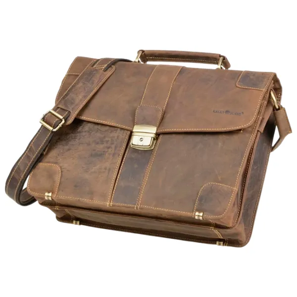 Портфель Greenburry Vintage   / Золотoй Коричневый /  photo 6