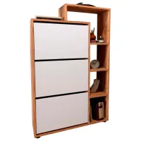 Dulap pentru încălțăminte Nex Home Lego 143 x 90 x 32 /White /White