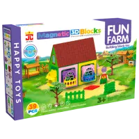 Constructor ChiToys 21124 Magnetic / Multicolor