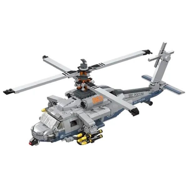 Конструктор ChiToys 75936 Helicopter/ Серый photo 2